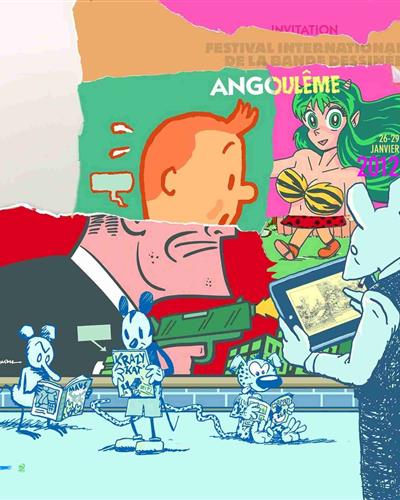 Le festival de la BD à Angoulême - Hôtel des Francs Garçons - Saint-Sauvant