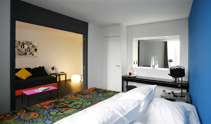 La chambre Nicolas - Hôtel des Francs Garçons à Saint Sauvant (17) - Hôtel des Francs Garçons - Saint-Sauvant